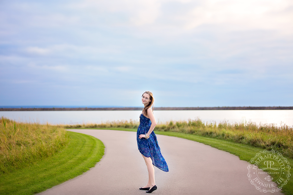 Aya Senior Portraits Buffalo Waterfront